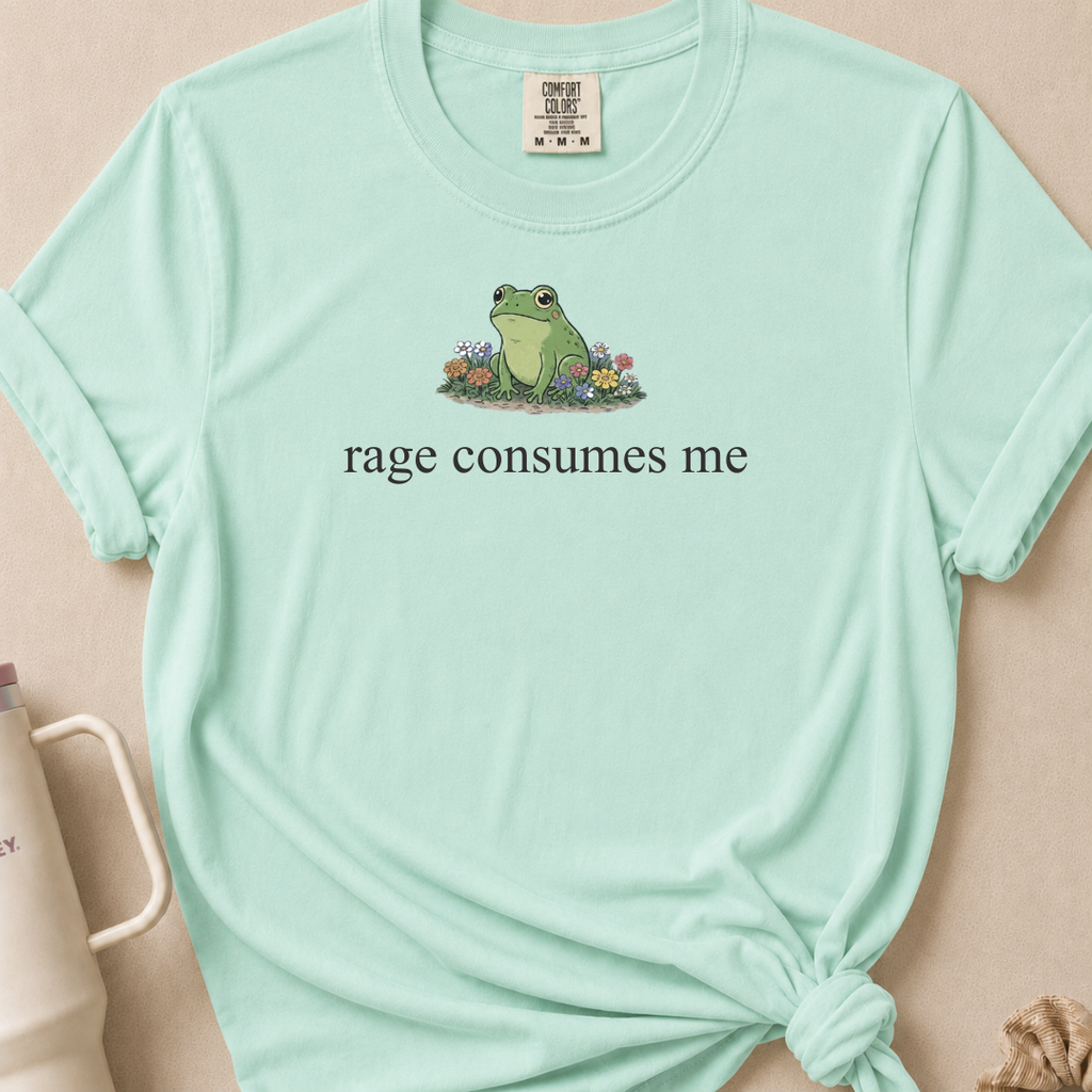Rage Consumes Comfort Colors Tshirt