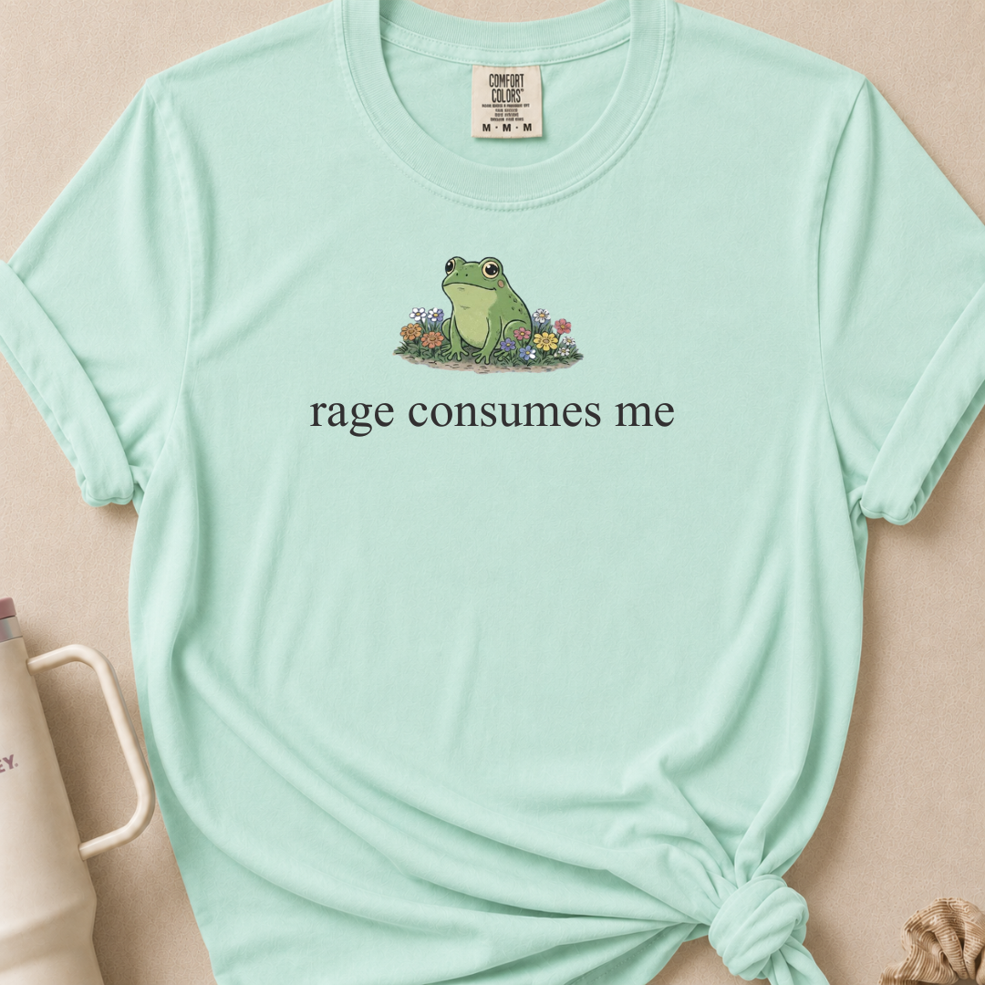Rage Consumes Comfort Colors Tshirt