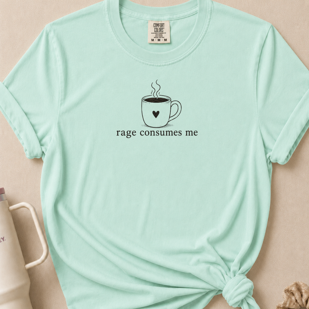 Rage Consumes Comfort Colors Tshirt
