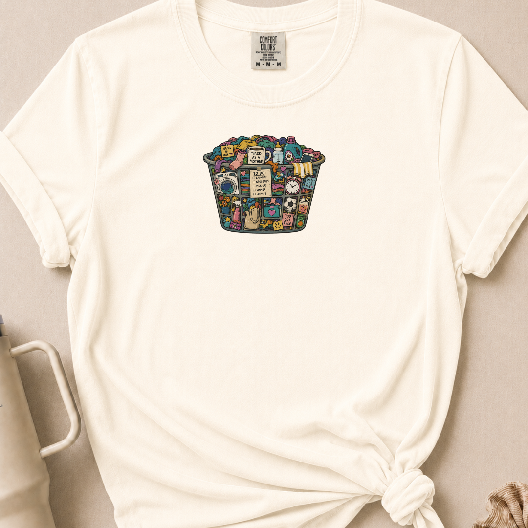 Laundry Basket Collage T-shirt 1