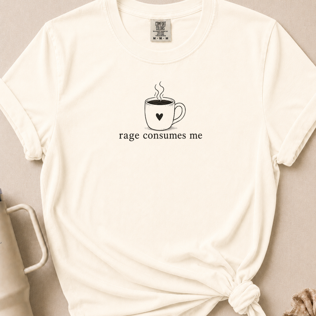 Rage Consumes Comfort Colors Tshirt