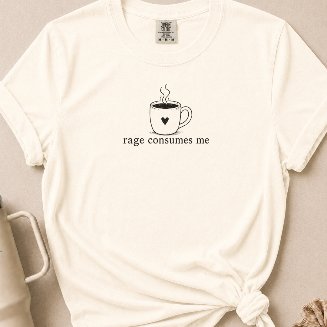 Rage Consumes Comfort Colors Tshirt