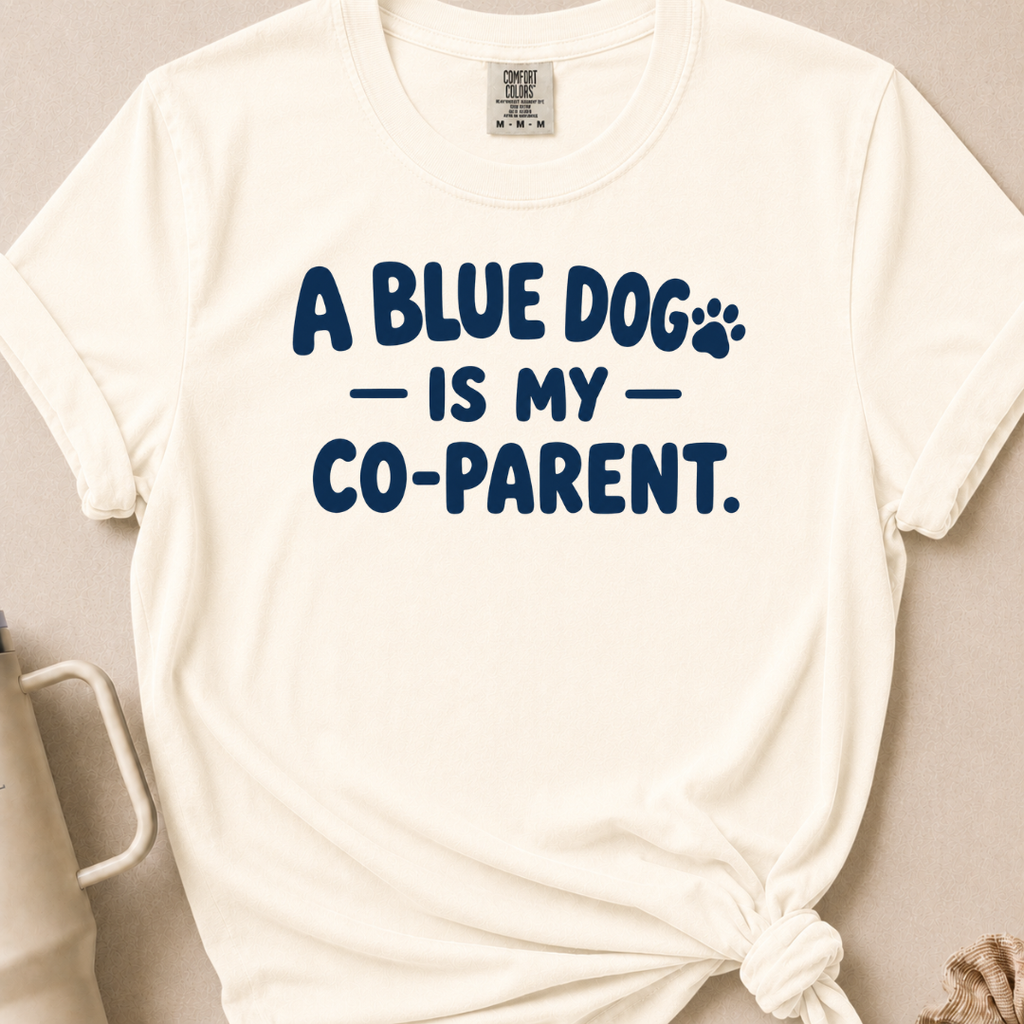 Blue Dog Co-Parent T-shirt