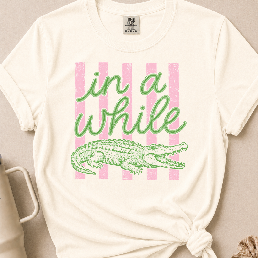 In a While Crocodile T-shirt