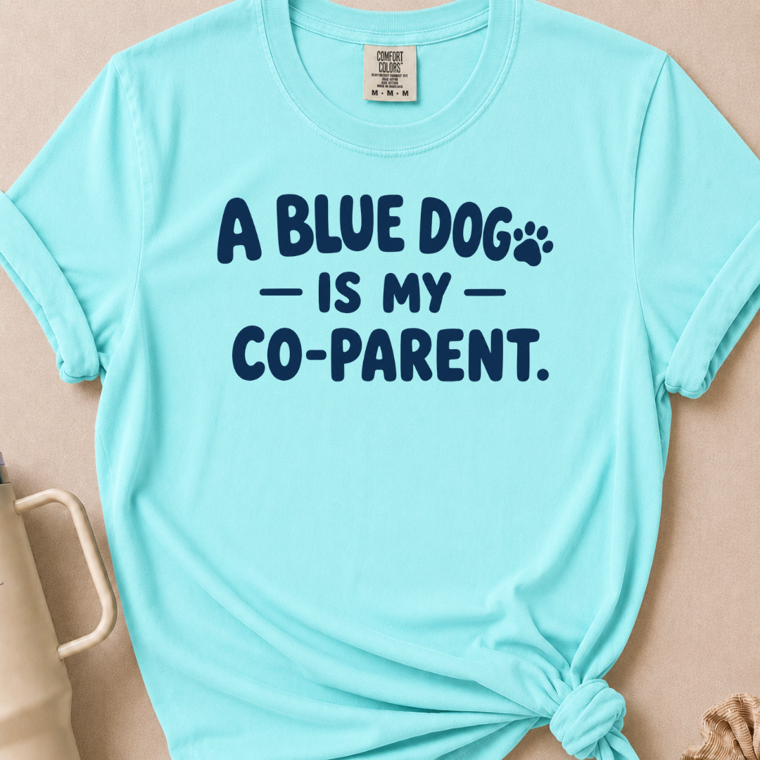 Blue Dog Co-Parent T-shirt