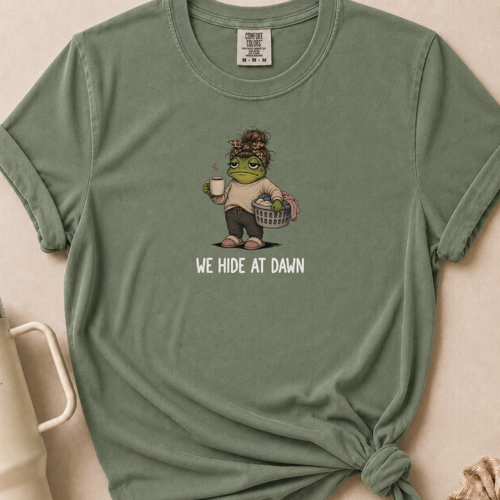We Hide at Dawn T-shirt 1