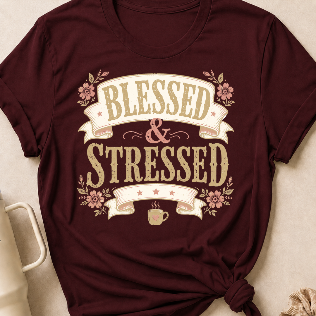 Blessed and Stressed T-Shirt