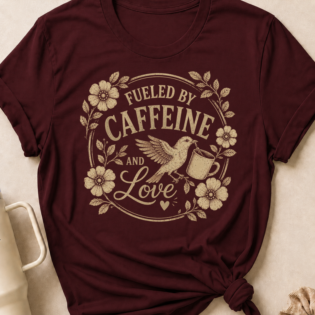 Fueled By Caffeine And Love T-Shirt