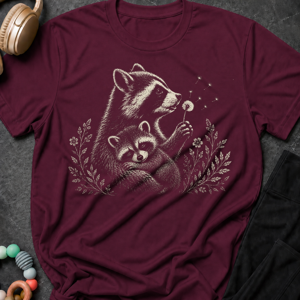 Mom Raccoon T-Shirt
