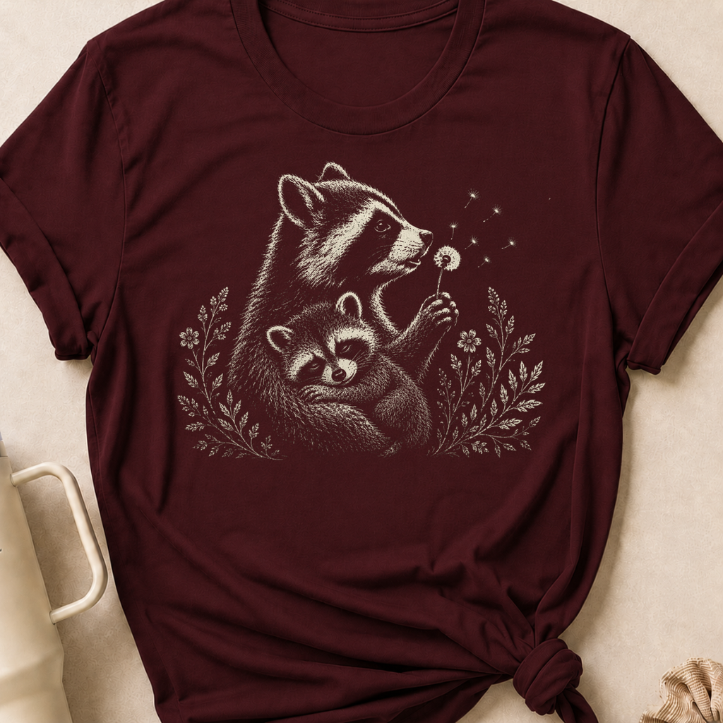 Mom Raccoon T-Shirt