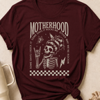 Motherhood Some days I rock it Some days it rocks me T-Shirt
