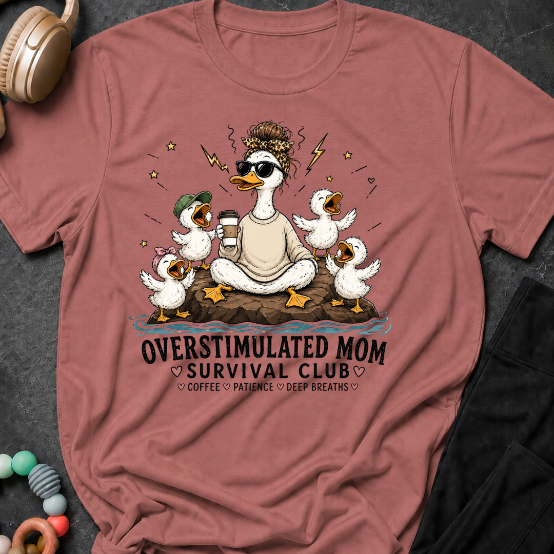 Overstimulated Moms Club T-Shirt