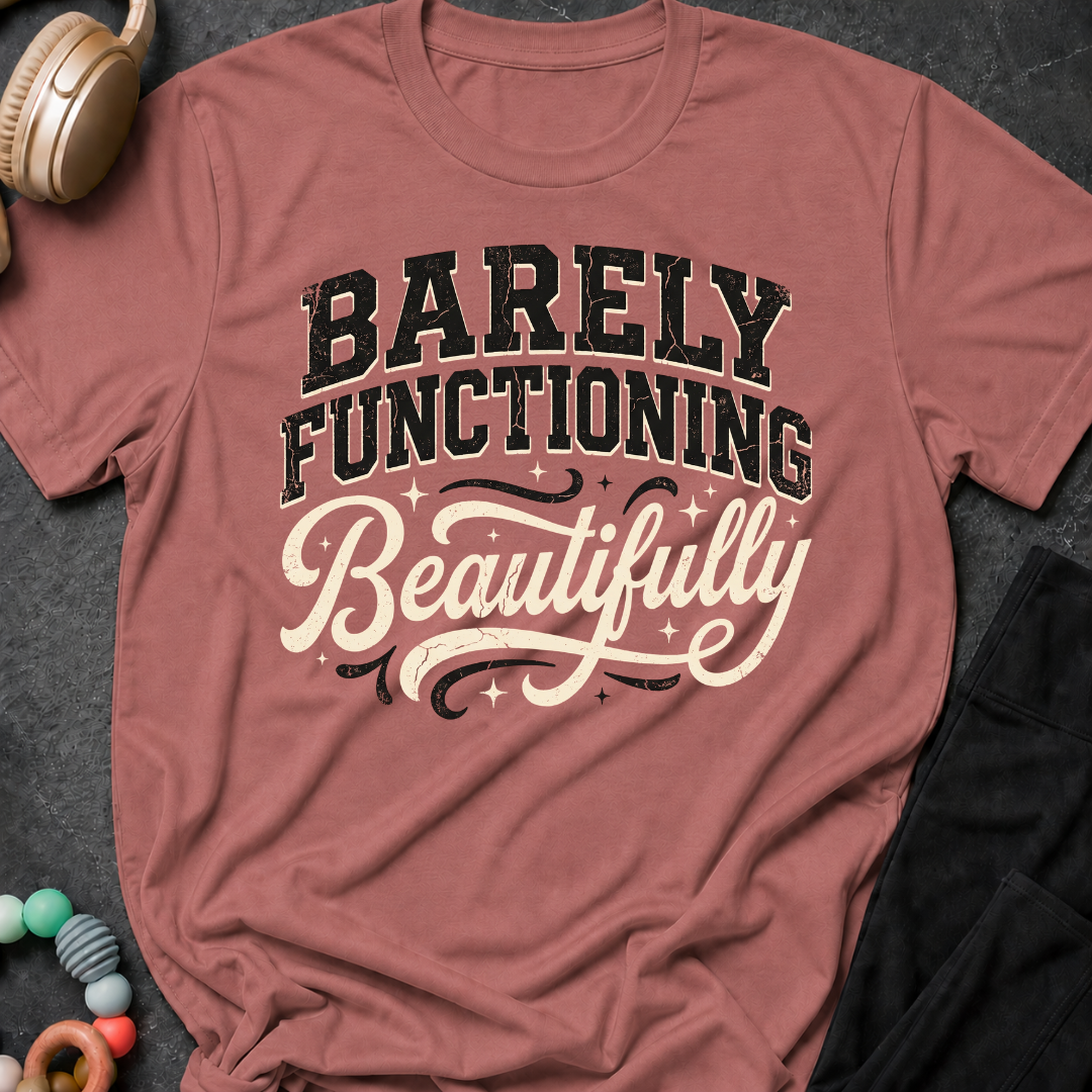 Barely Functioning Beautifully T-Shirt