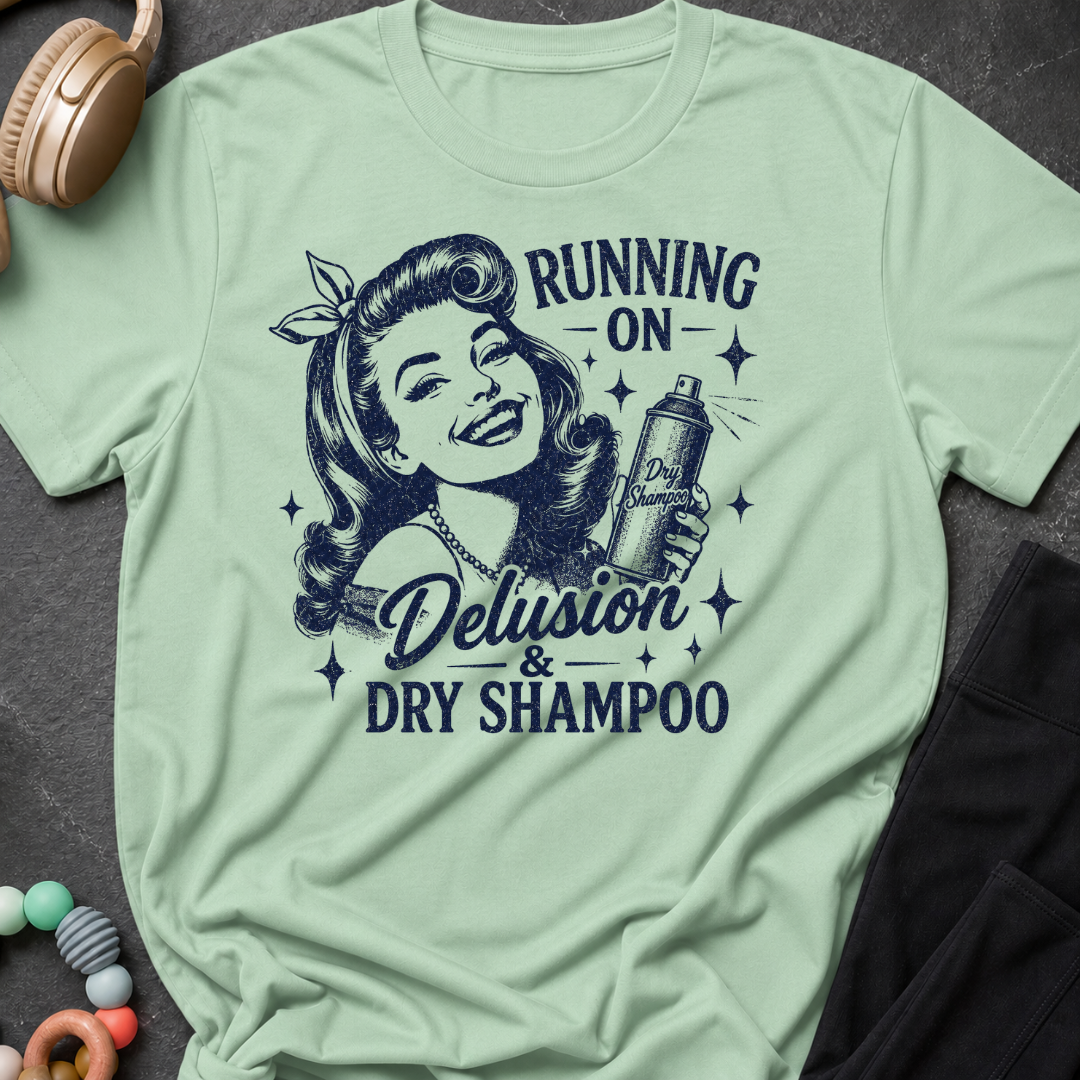 Running on Delusion and Dry Shampoo T-Shirt