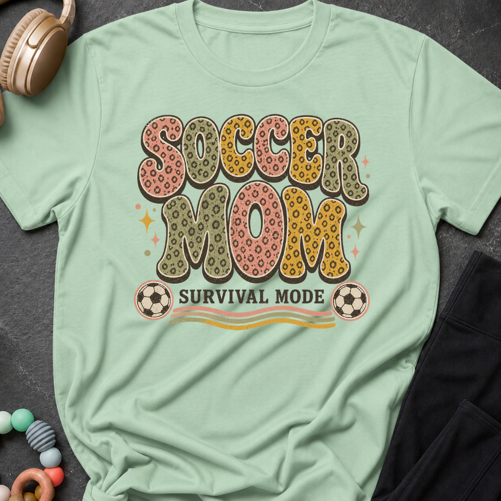 Soccer Mom Survival Mode T-Shirt
