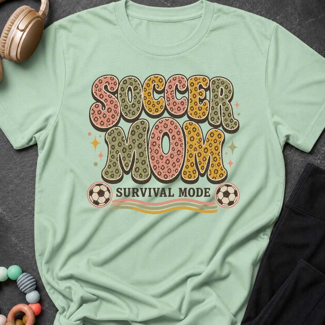 Soccer Mom Survival Mode T-Shirt