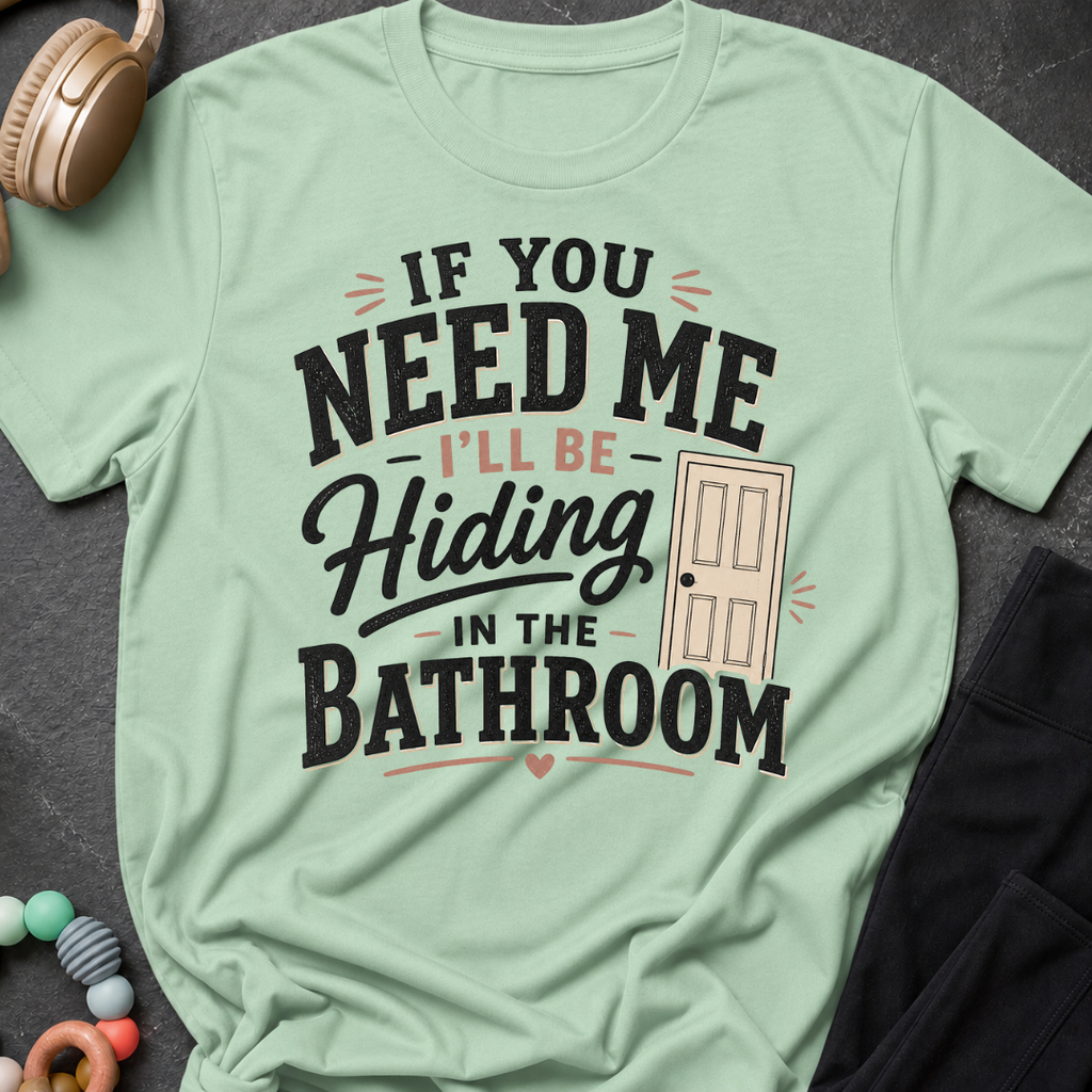 If you Need Me I'll be In the Bathroom T-Shirt