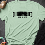 Outnumbered Mom of Boys T-Shirt