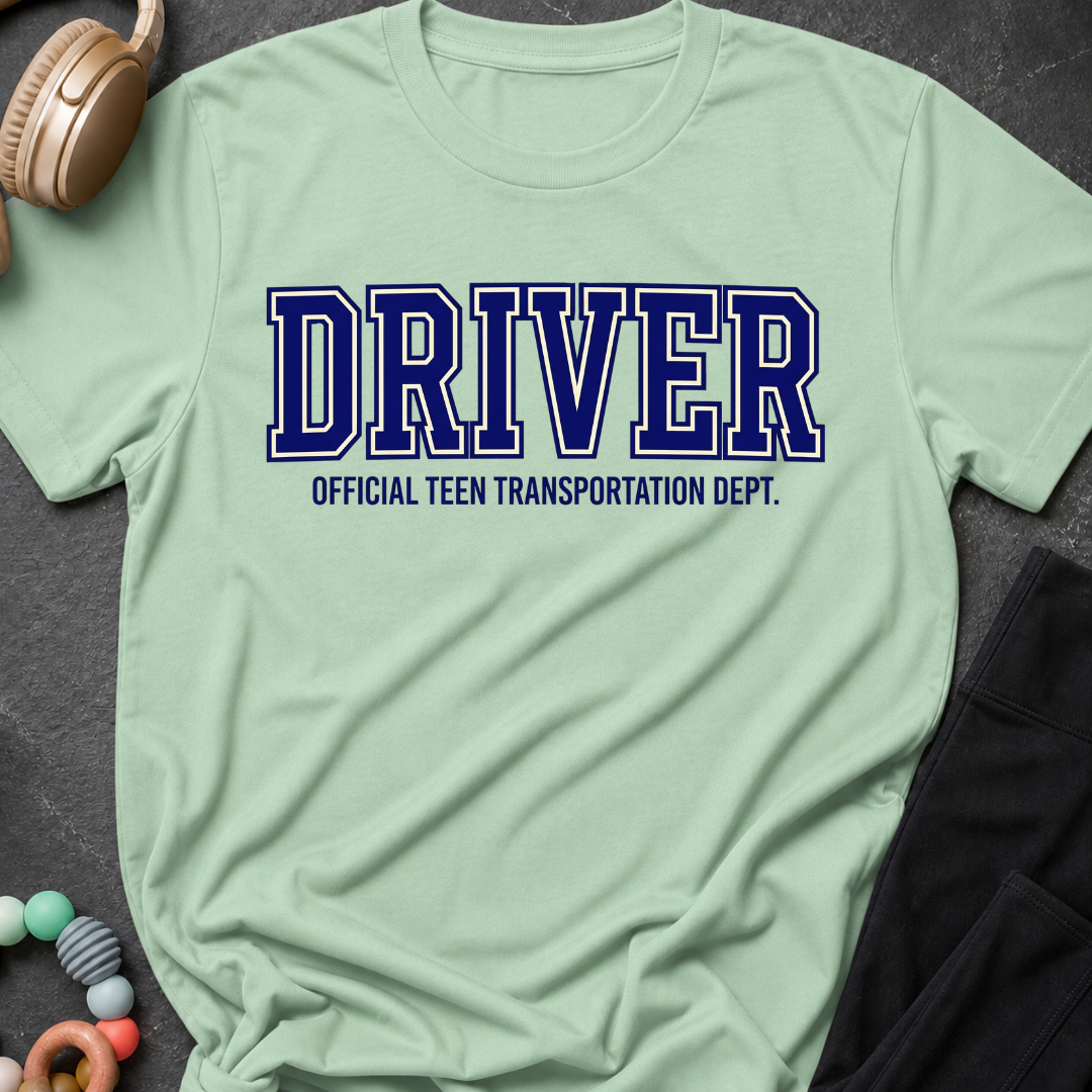 Driver Official Teen Transportation T-Shirt