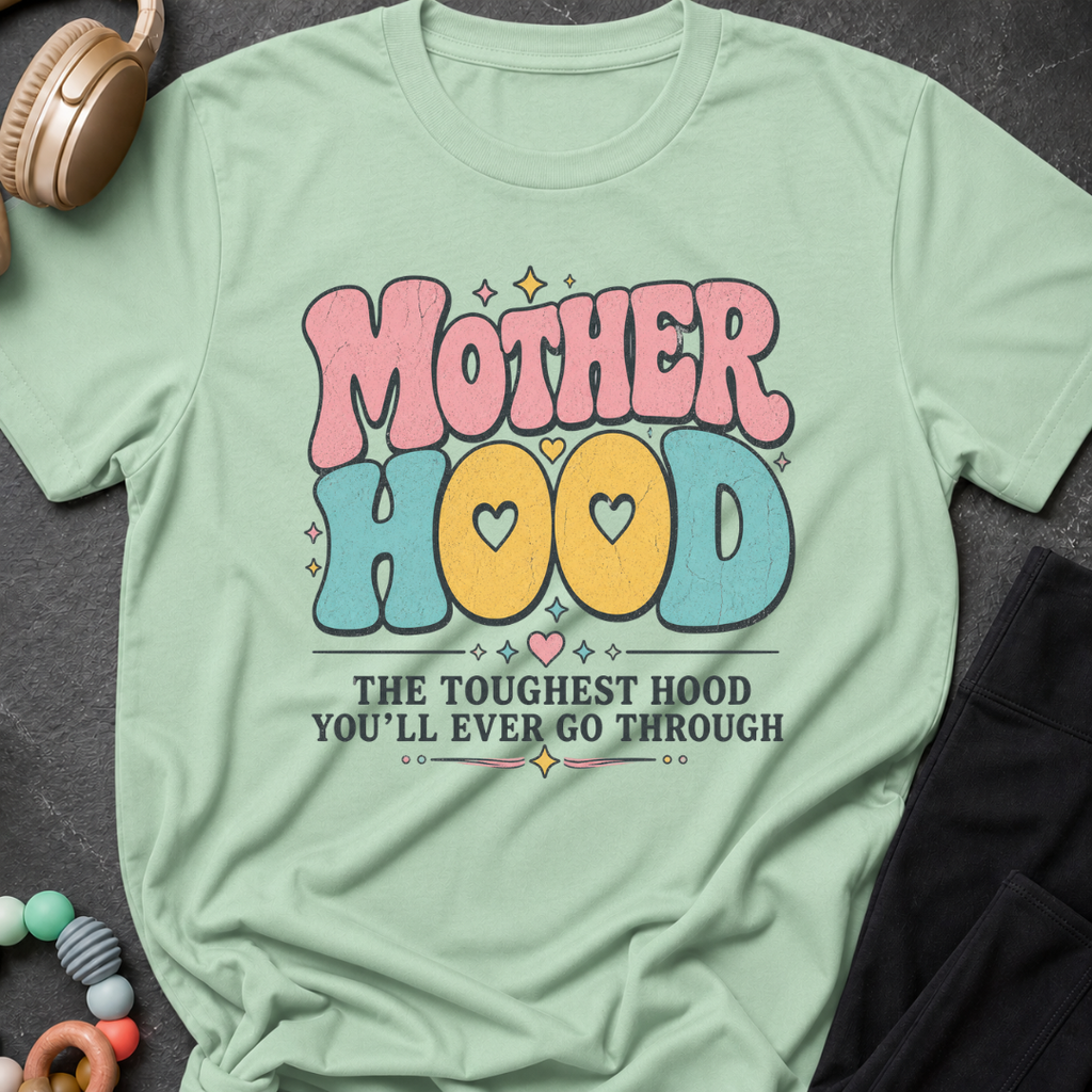 Motherhood The Toughest Hood You'll Ever Go Through T-Shirt