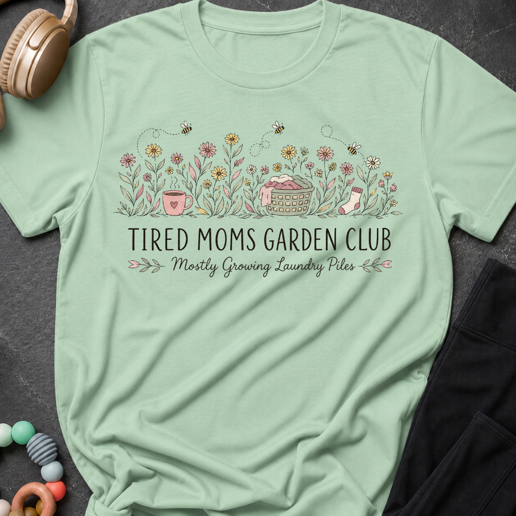 Tired Moms Garden Club T-Shirt