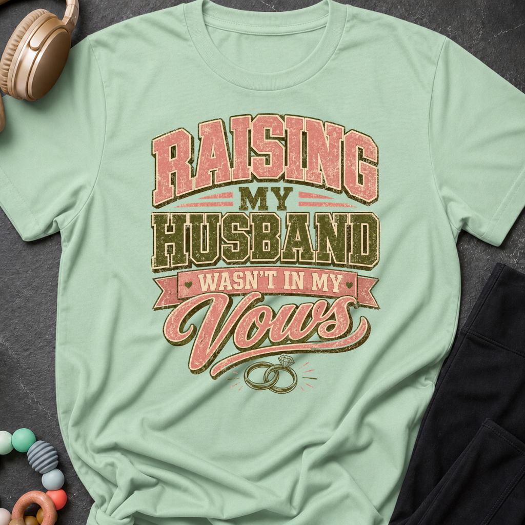 Raising My Husband Wasn't In My Vows T-Shirt