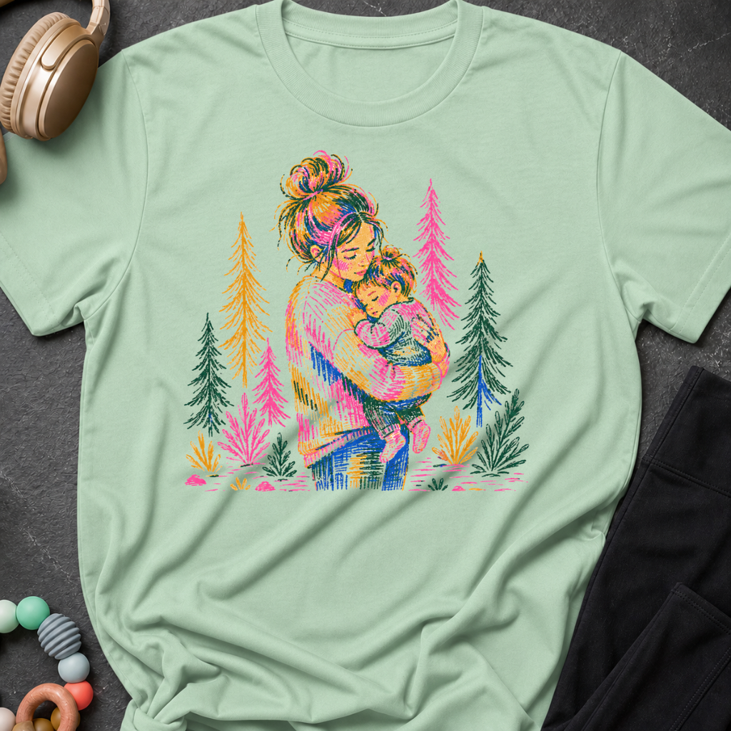 Rainbow Mom & Child T-Shirt