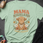 Mama Highland Udderly Exhausted T-Shirt
