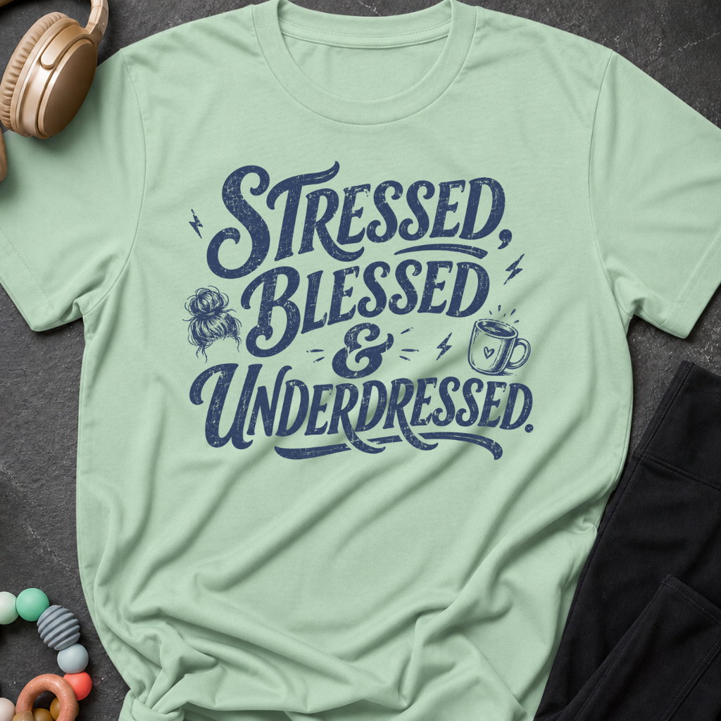 Stressed Blessed & Underdressed T-Shirt