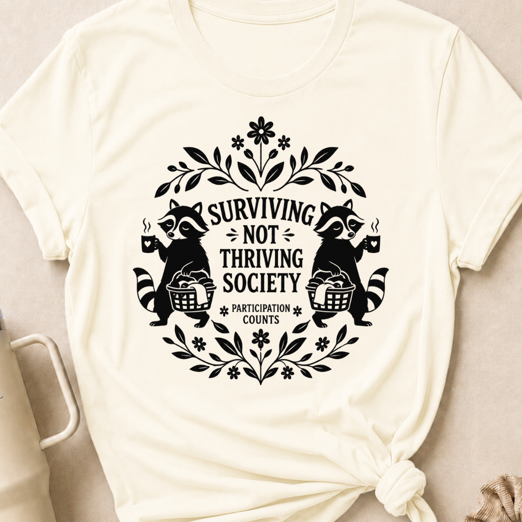 Surviving Not Thriving Society T-Shirt
