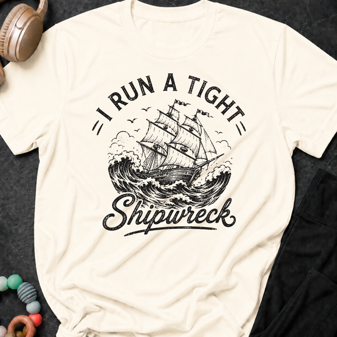 I Run A Tight Shipwreck T-Shirt