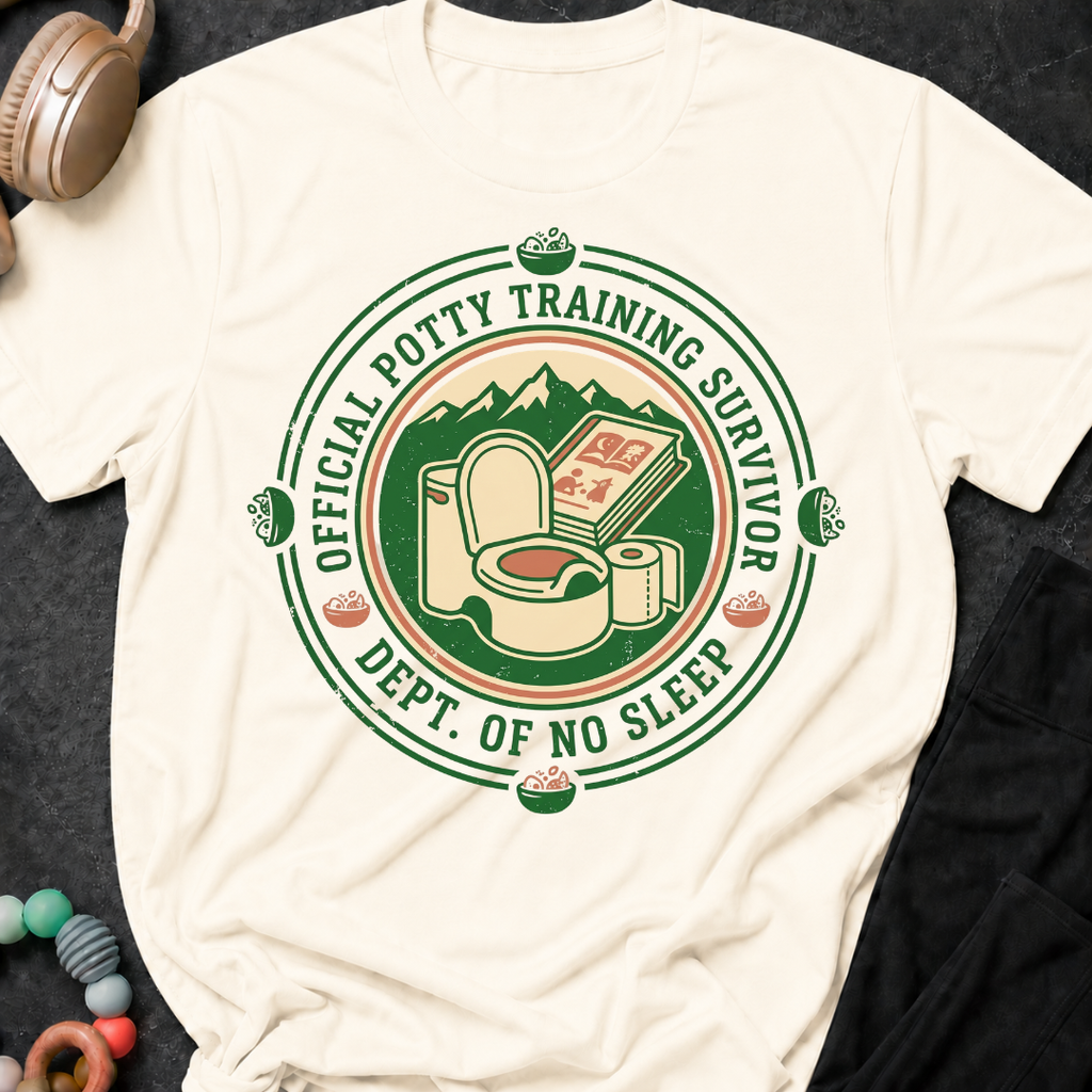 Official Potty Training Survivor T-Shirt