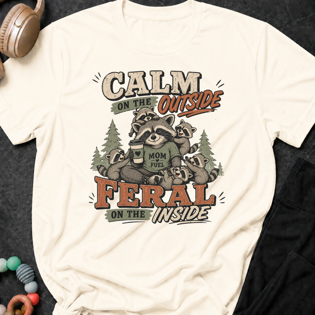 Calm on the Outside Feral on the Inside T-Shirt