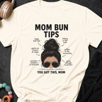 Mom Bun Tips T-Shirt