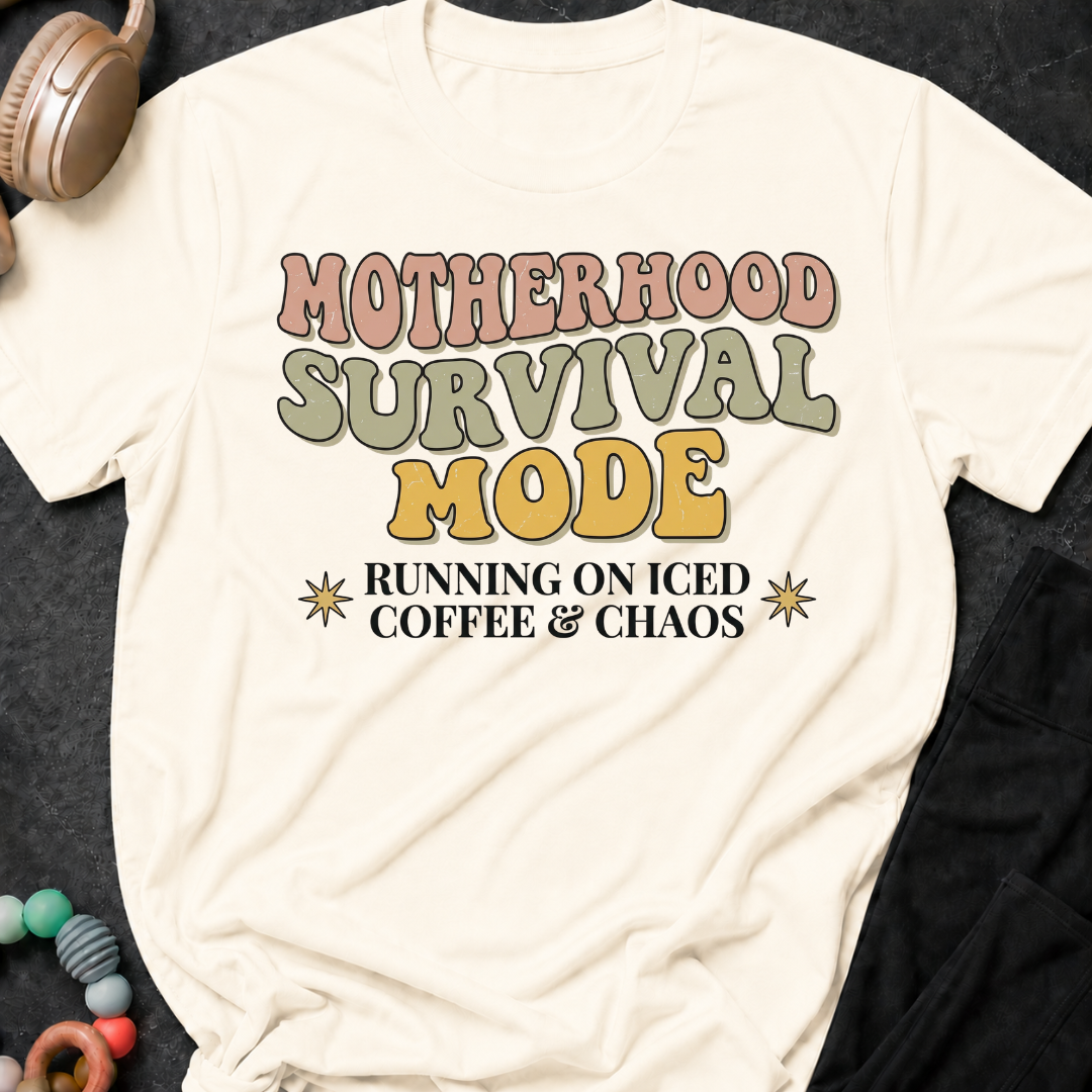 Motherhood Survival Mode T-Shirt