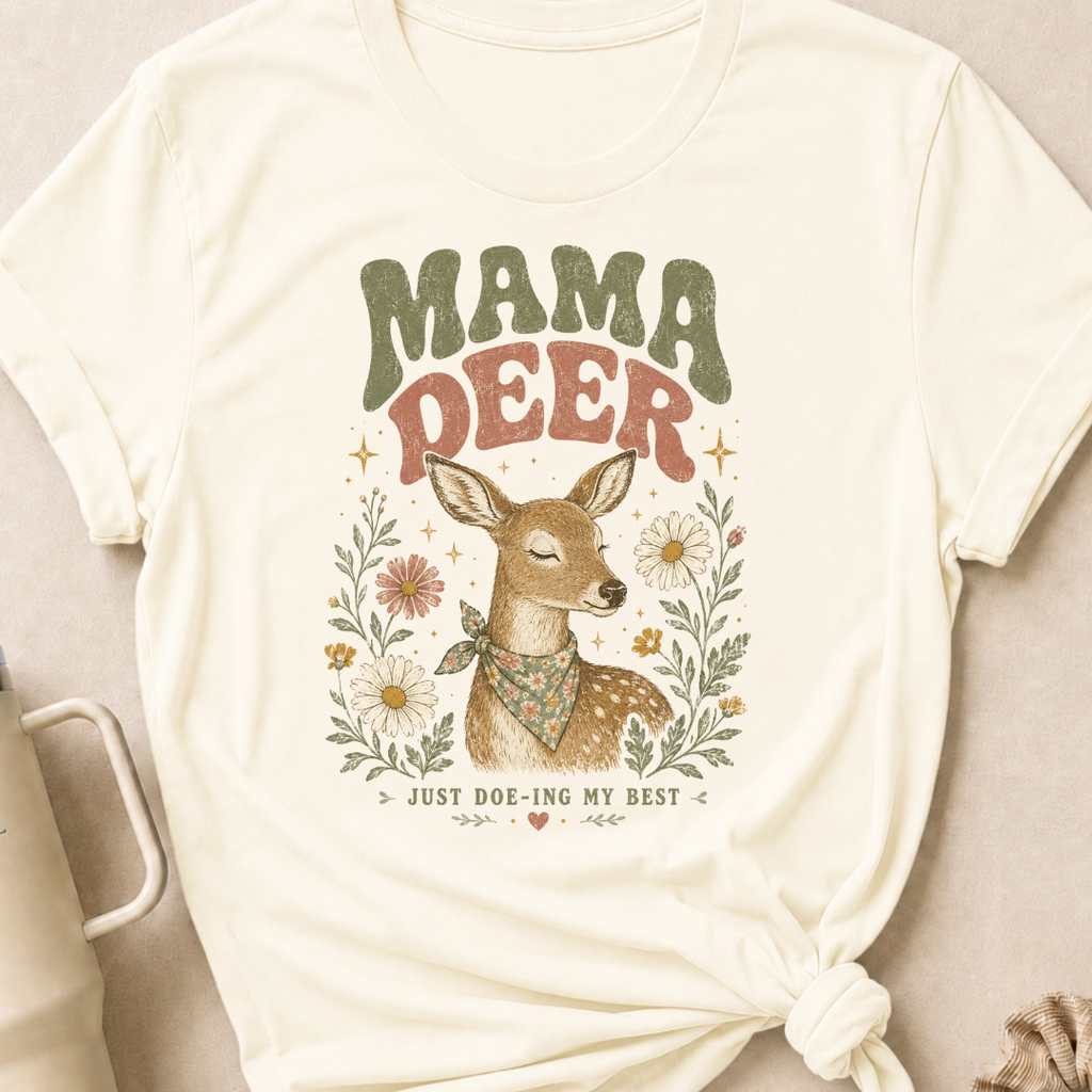 Mama Deer Just Doe-ing my Best T-Shirt