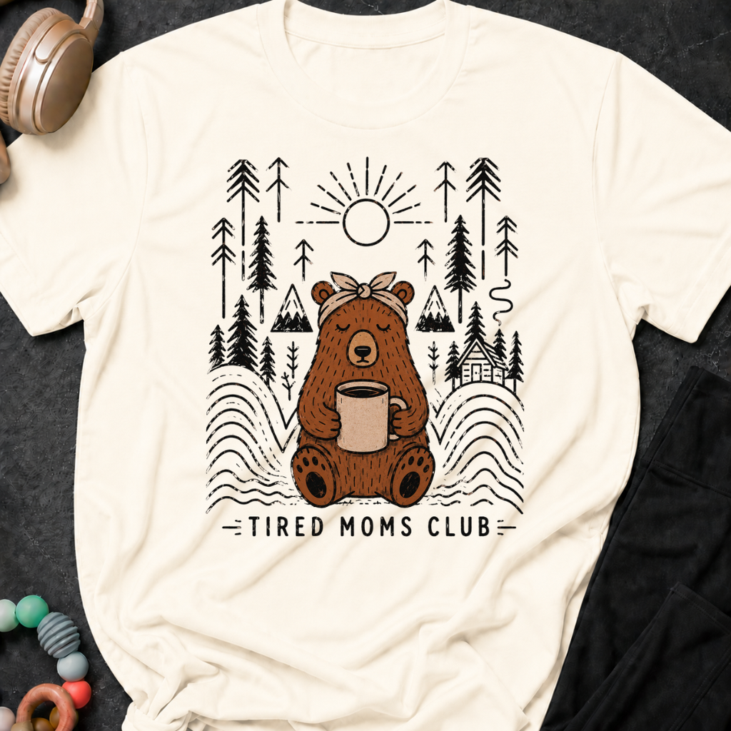 Tired Moms Club T-Shirt