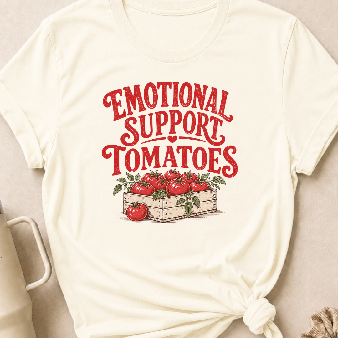 Emotional Support Tomatoes T-Shirt
