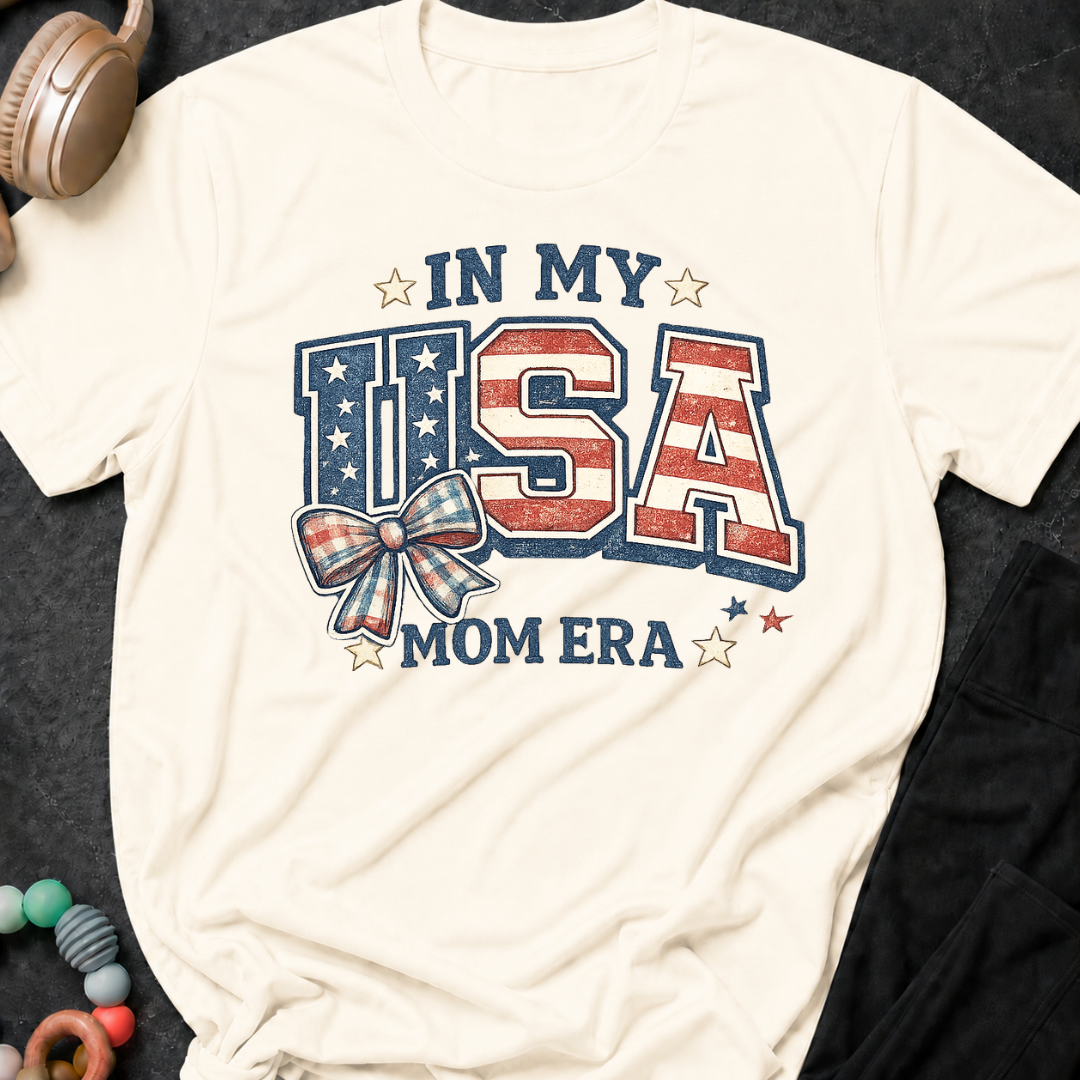 In My USA Mom Era T-Shirt