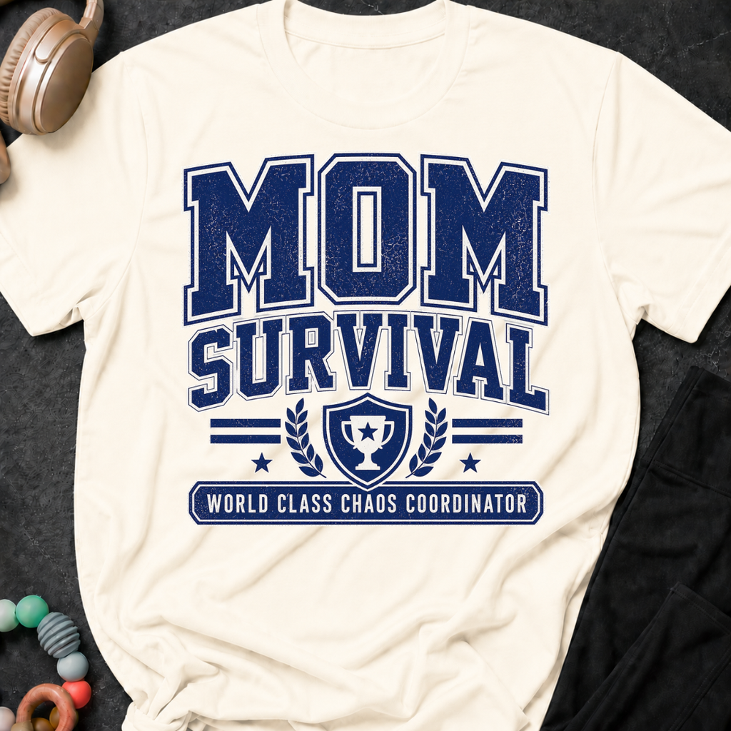 Mom Survival World Class Chaos Coordinator T-Shirt