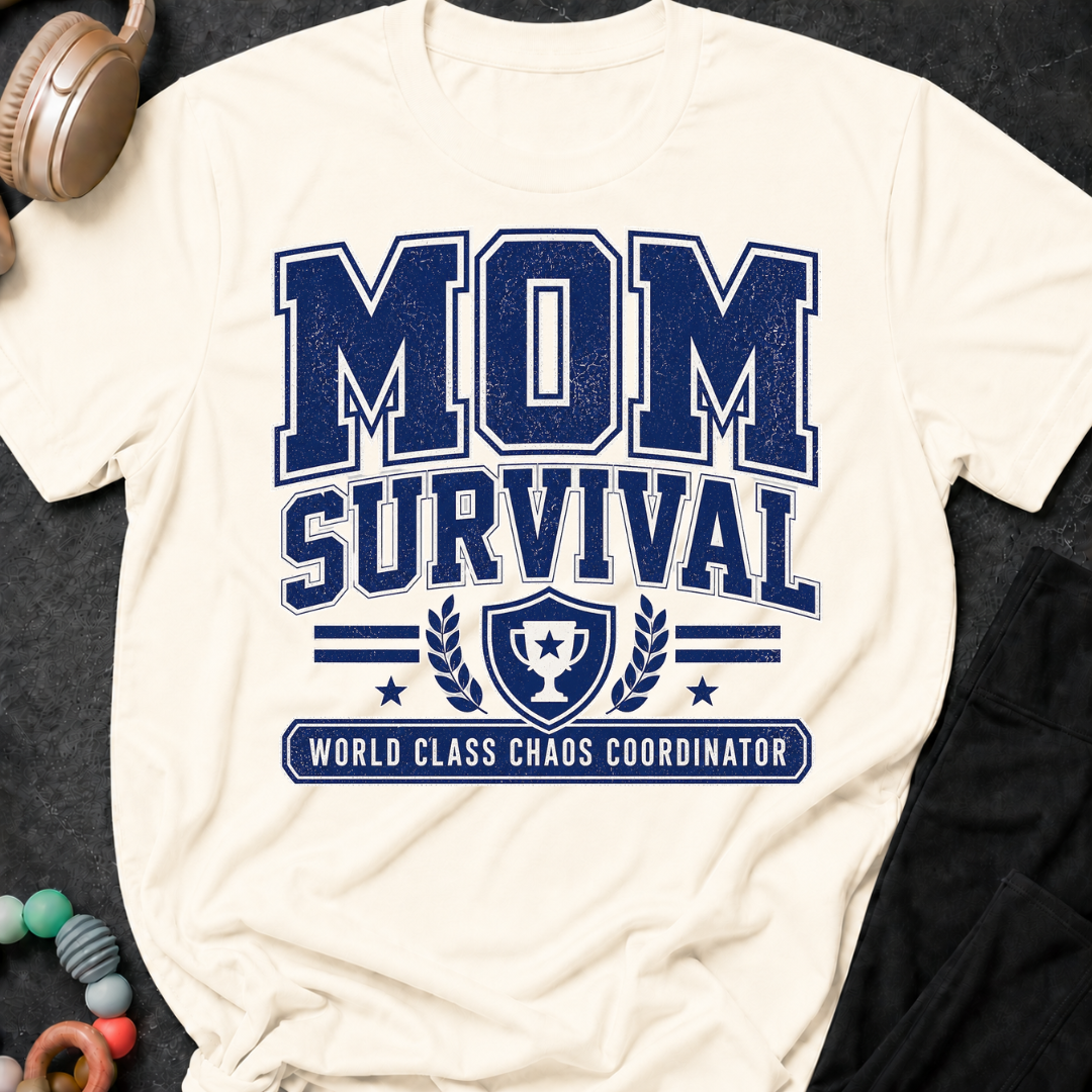 Mom Survival World Class Chaos Coordinator T-Shirt