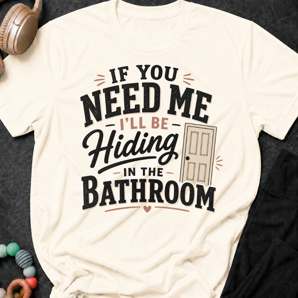 If you Need Me I'll be In the Bathroom T-Shirt