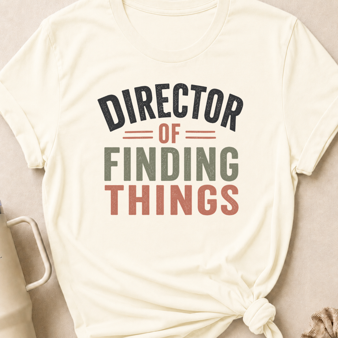 Director of Finding Things T-Shirt