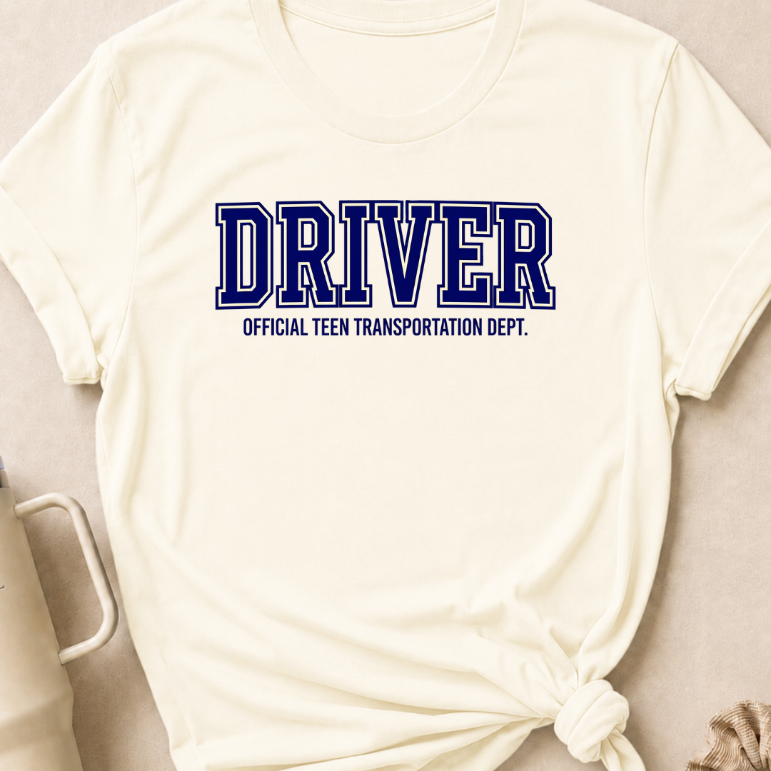 Driver Official Teen Transportation T-Shirt