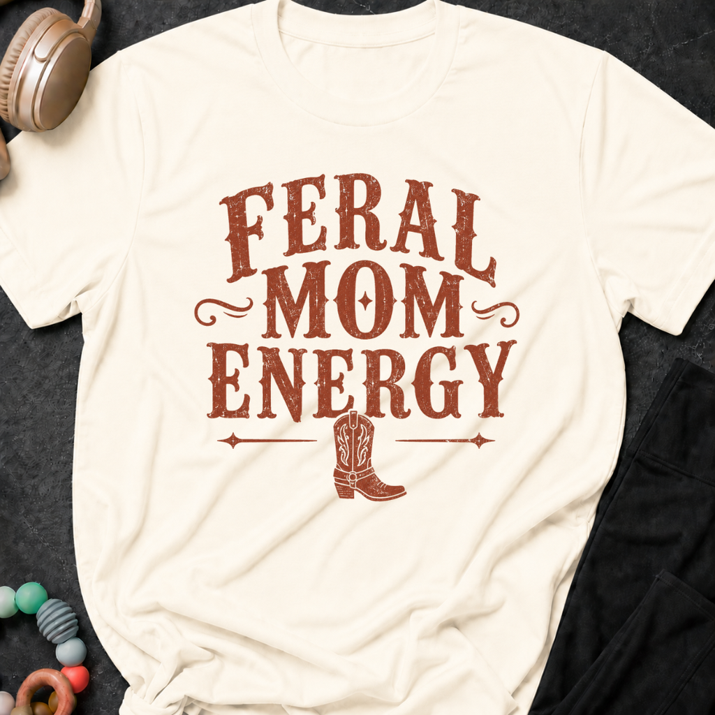 Feral Mom Energy T-Shirt