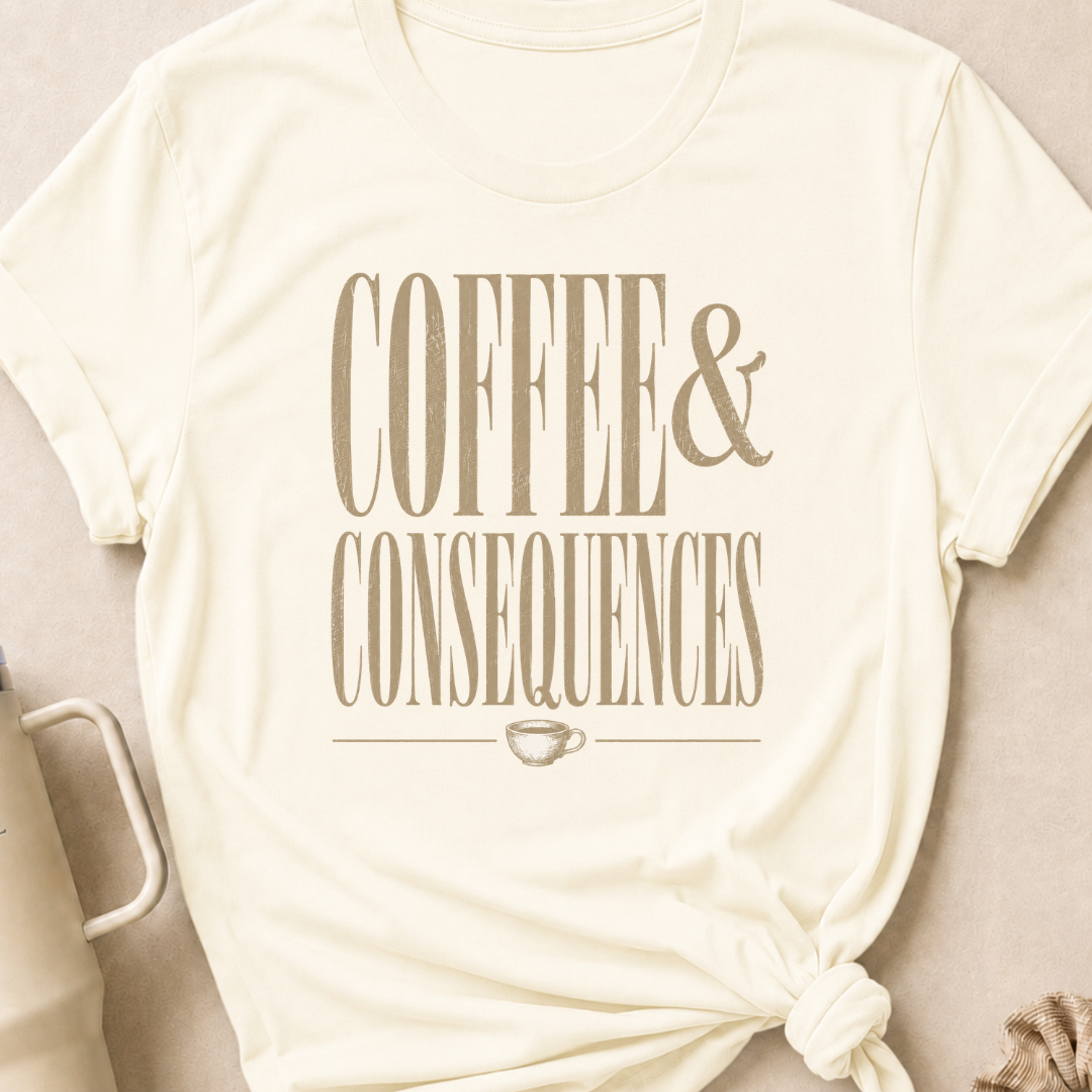 Coffee and Consequences T-Shirt
