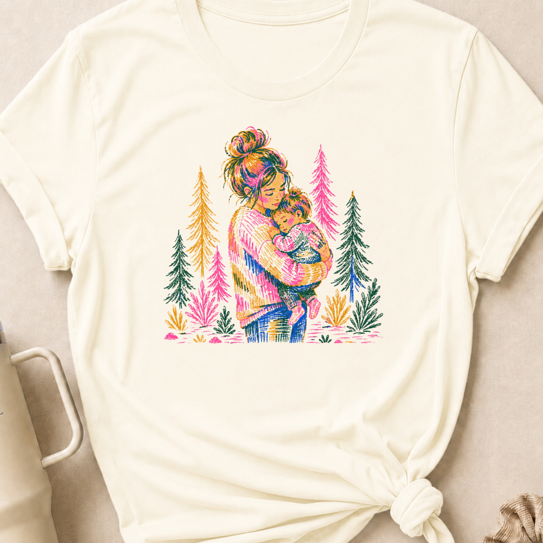 Rainbow Mom & Child T-Shirt