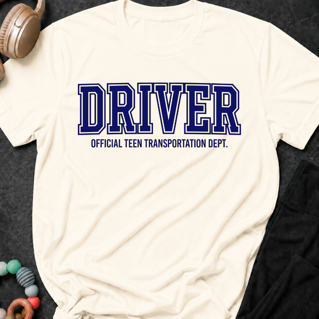 Driver Official Teen Transportation T-Shirt