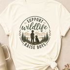 Support Wildlife Raise Boys T-Shirt