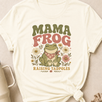 Mama Frog raising Tadpoles T-Shirt